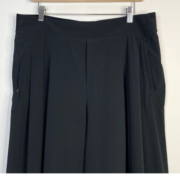 ATHLETA Brooklyn Heights Wide Leg Pant, Black, Size 20 NWT - Picture 9 of 16